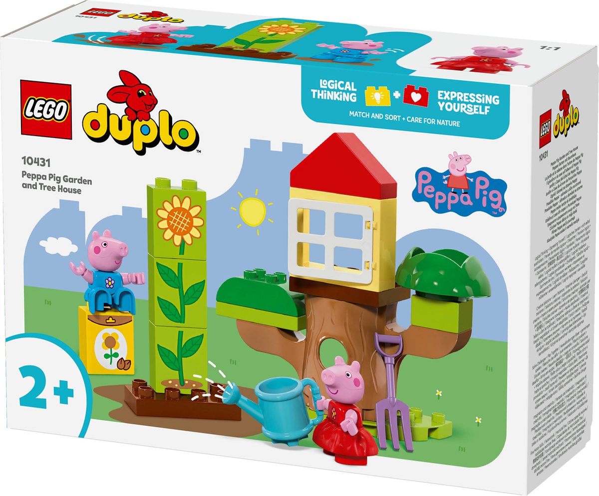 LEGO DUPLO Peppa Pig Tuin & Boomhut - 10431