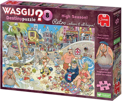 Wasgij Retro Destiny 8 - Hoogseizoen! Puzzel - 1000 Stukjes