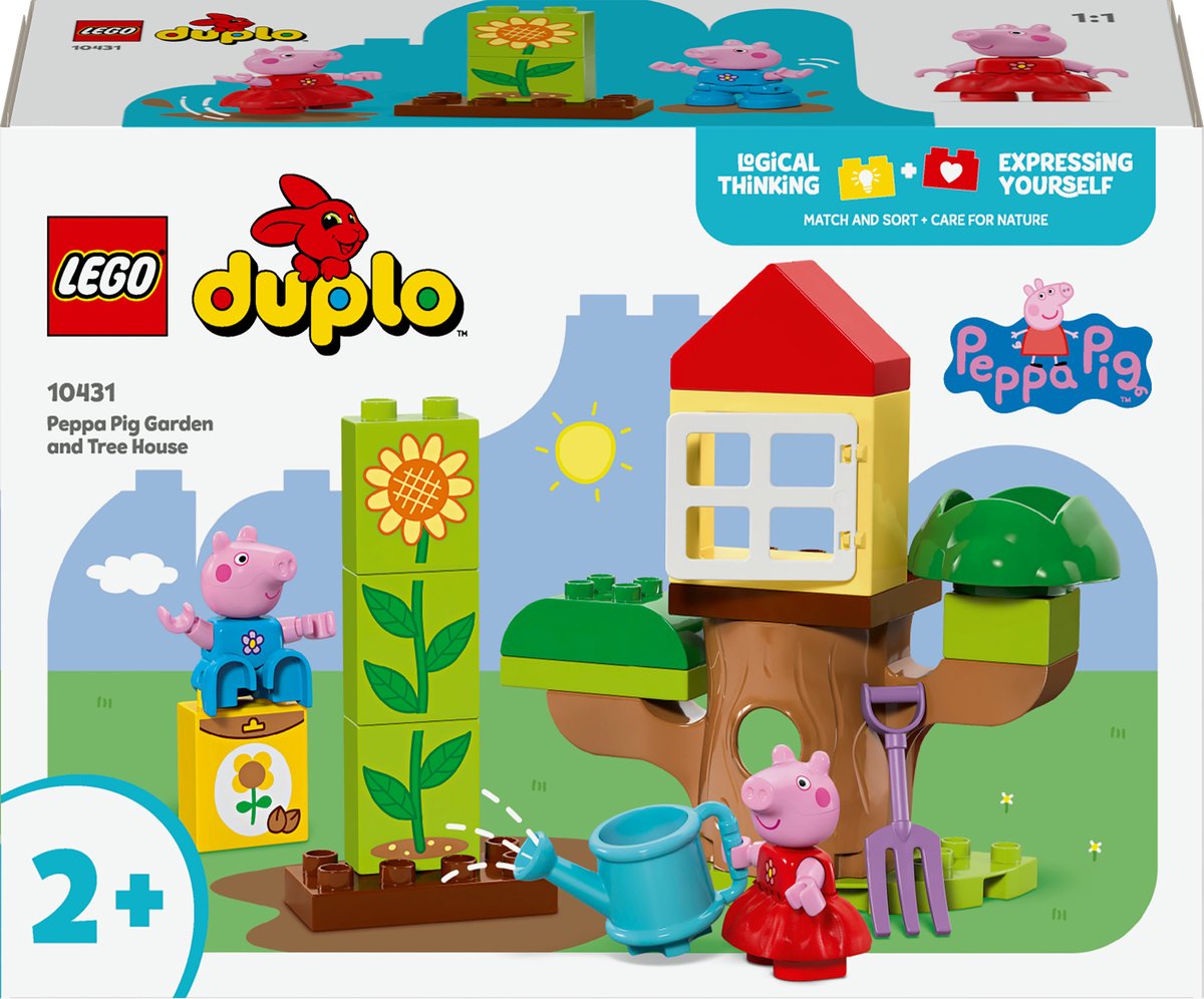 LEGO DUPLO Peppa Pig Tuin & Boomhut - 10431