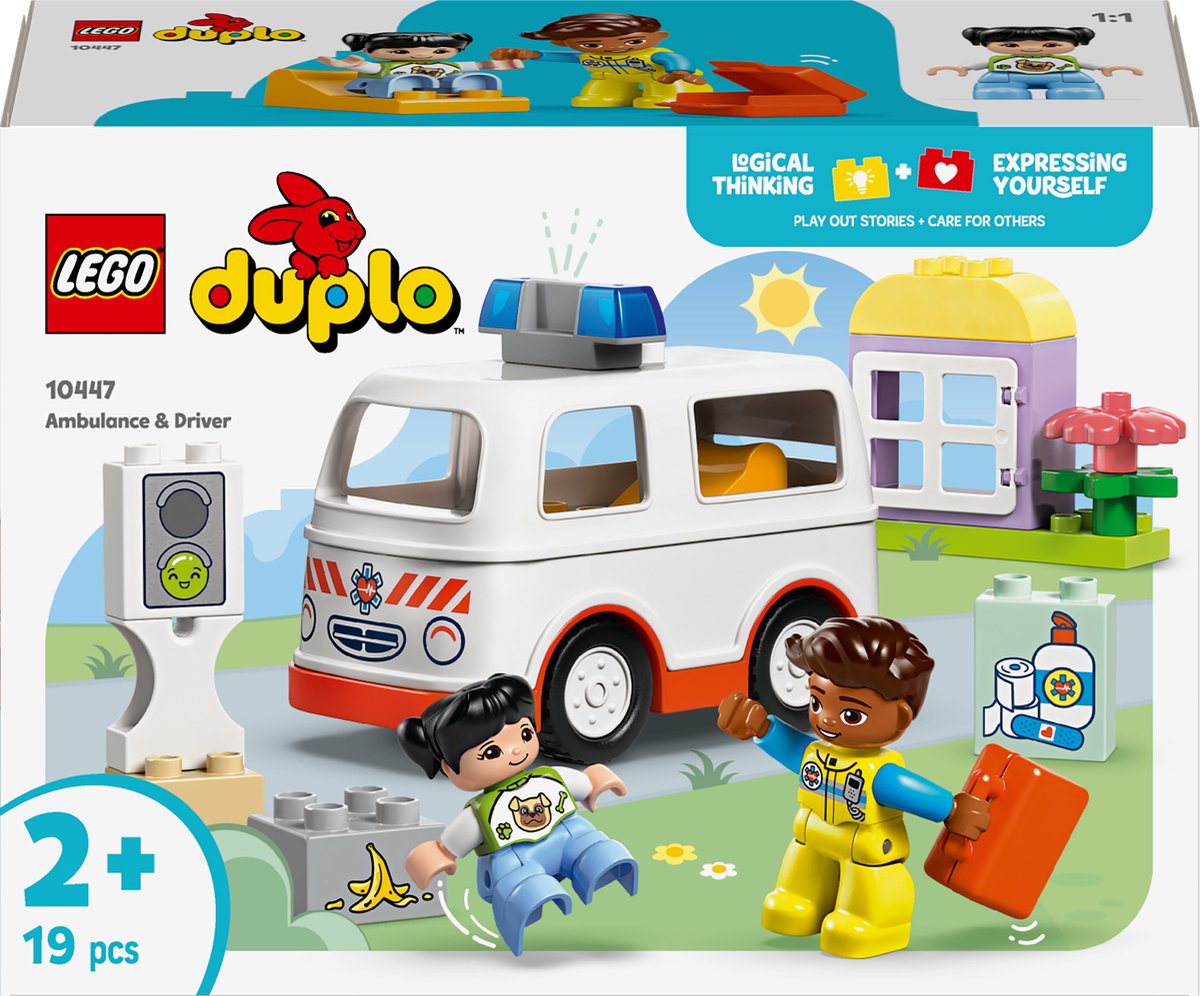 LEGO DUPLO Ambulance met Chauffeur - 10447