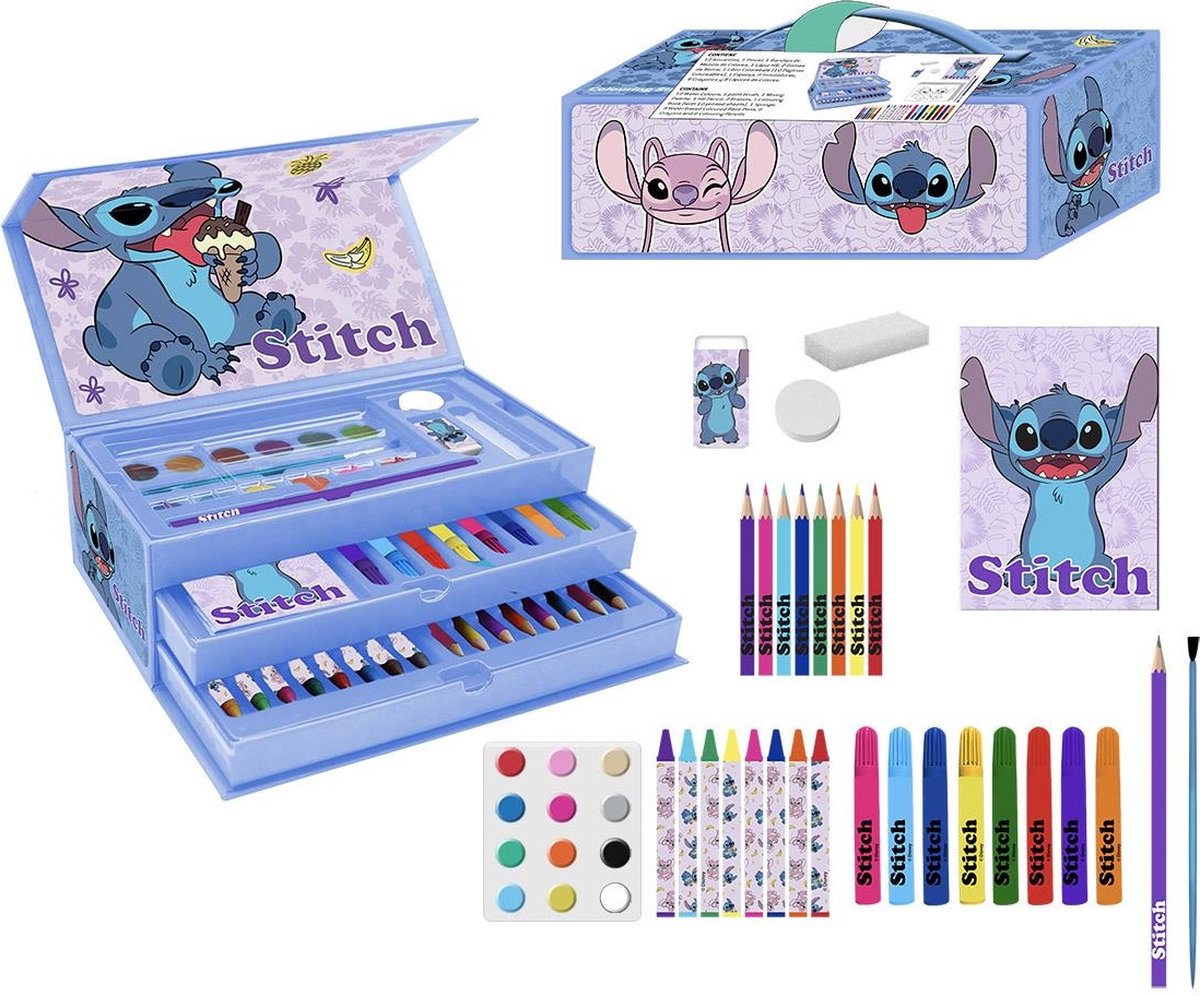 Lilo & Stitch Kleurdoos met Laden