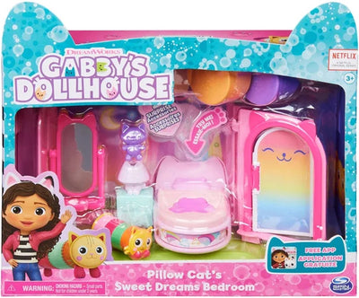 Gabby's Poppenhuis Sweet Dreams Slaapkamer Set met Kat