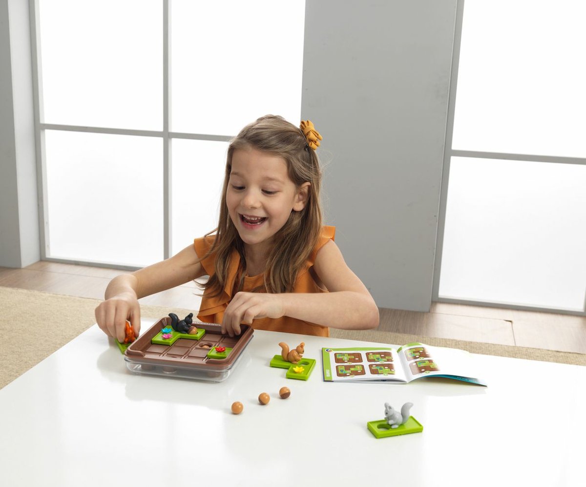 SmartGames Squirrels Go Nuts - Puzzel Uitdaging voor Kinderen
