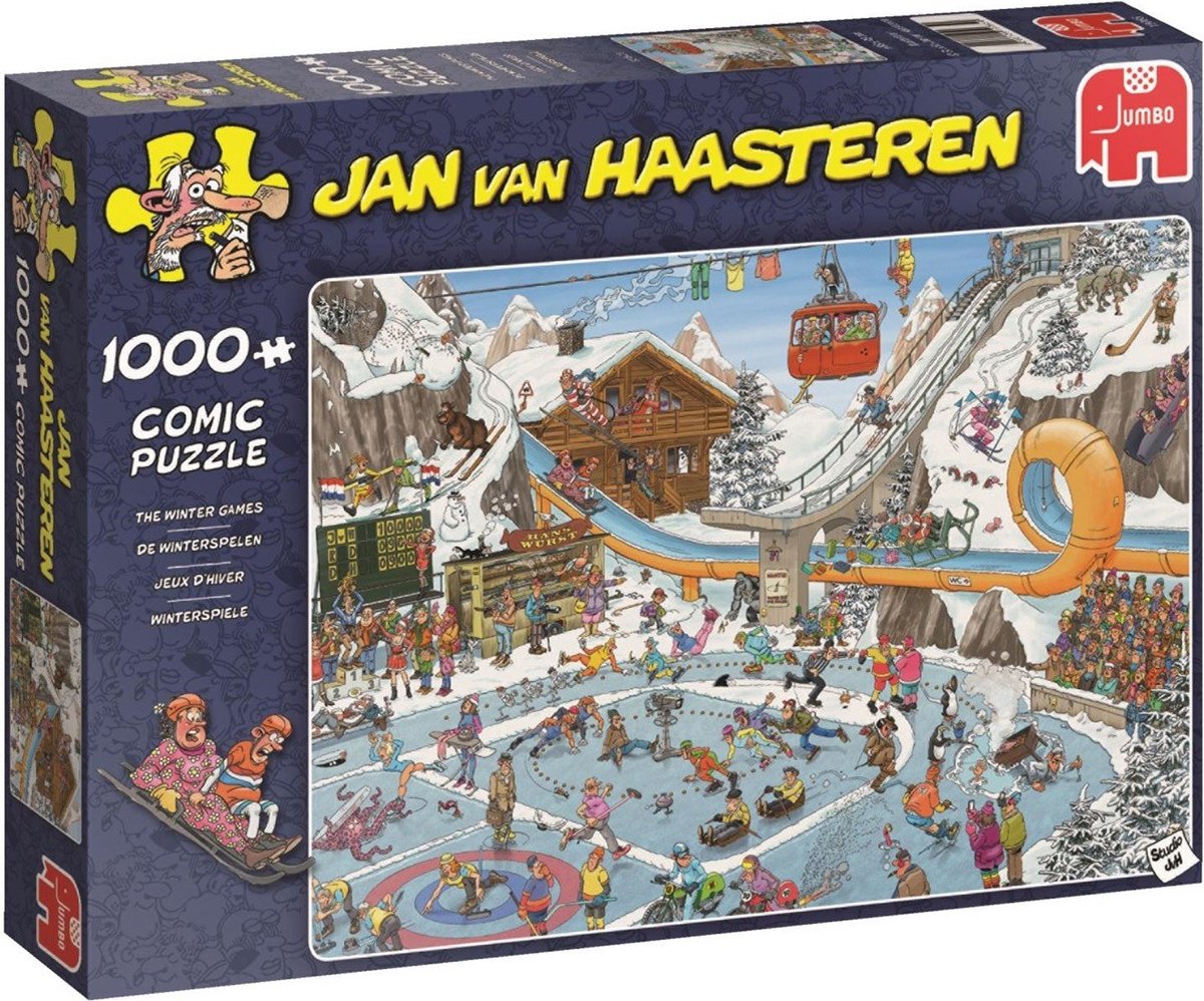Jan van Haasteren Puzzel 1000 Stukjes - Winterspelen