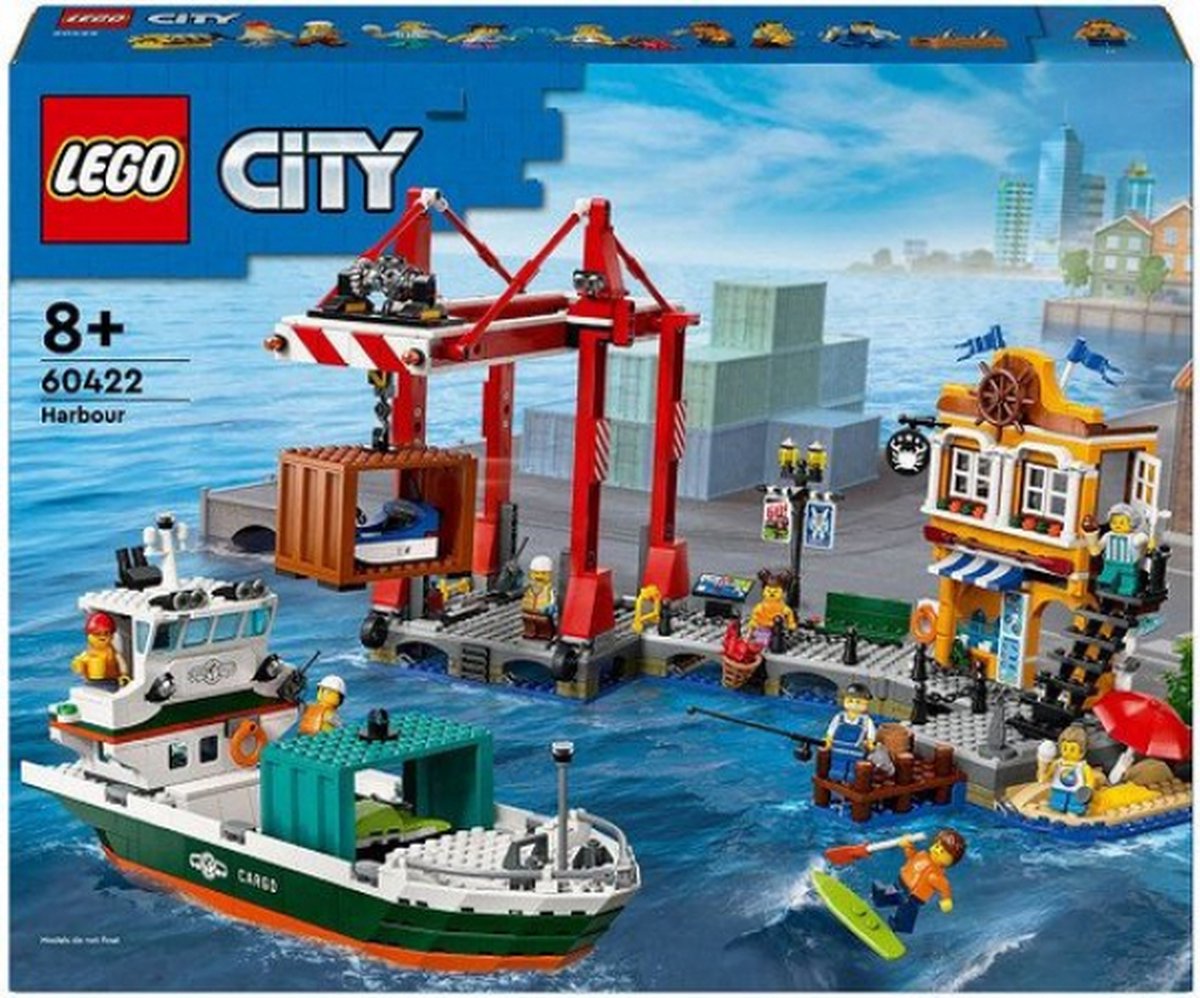 LEGO City Haven met Speelgoedvracht - 60422