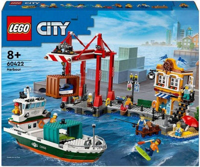 LEGO City Haven met Speelgoedvracht - 60422