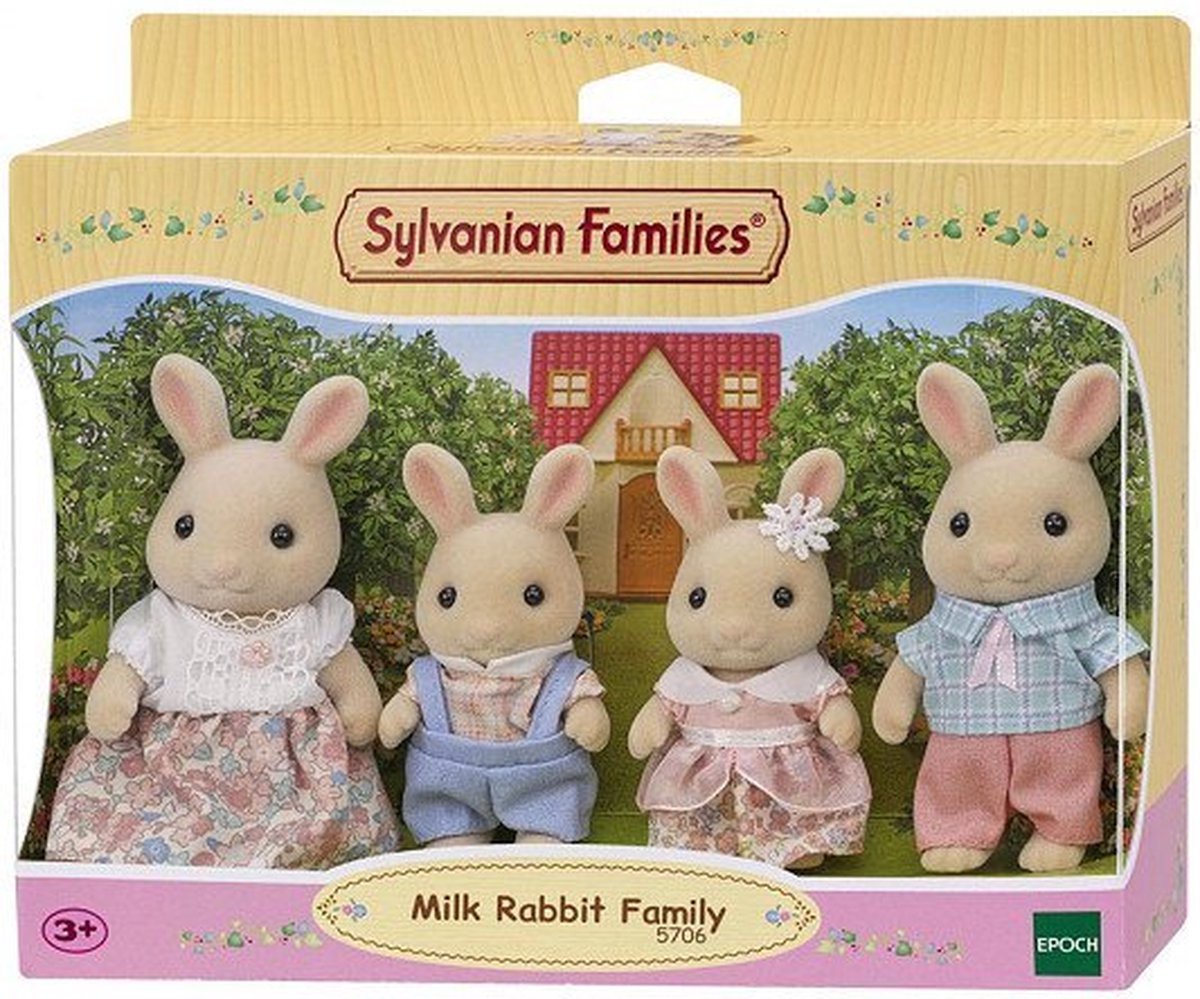 Sylvanian Families Crème Konijn Familie Set - 5706