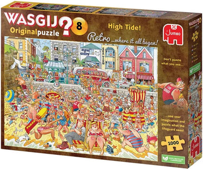 Wasgij Retro Original 8 - Overstroming! Puzzel - 1000 Stuks