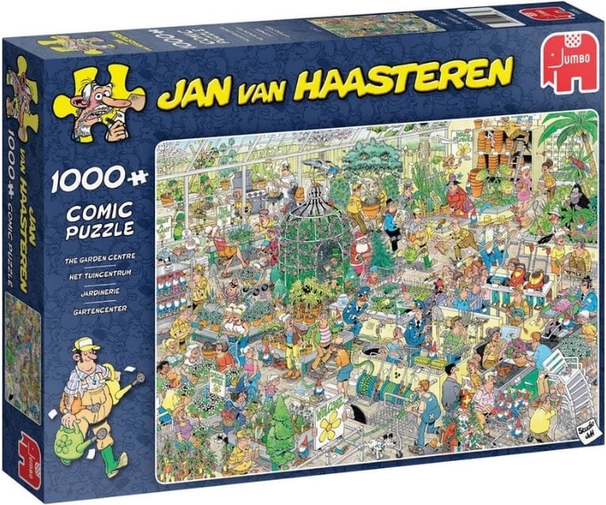 Jan van Haasteren Puzzel 1000 Stukjes - Tuincentrum