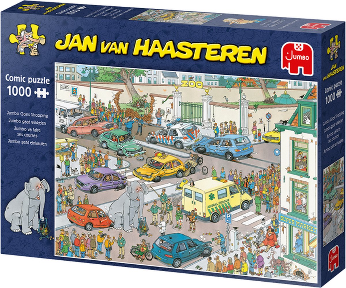 Jan van Haasteren Kerstdorp Puzzel 1000 Stukjes