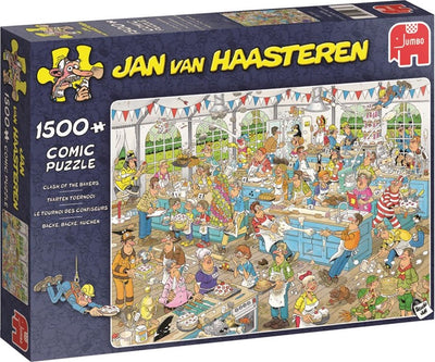 Jan van Haasteren Puzzel 1500 Stukjes - The Clash of the Bakers