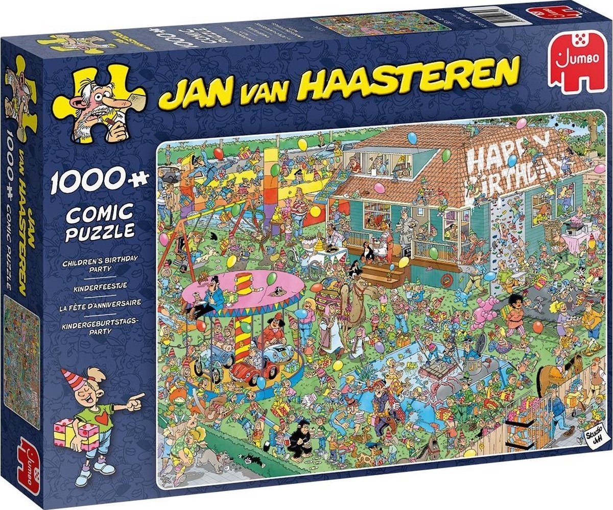 Jan van Haasteren Kinderfeestje Legpuzzel 1000 Stukjes