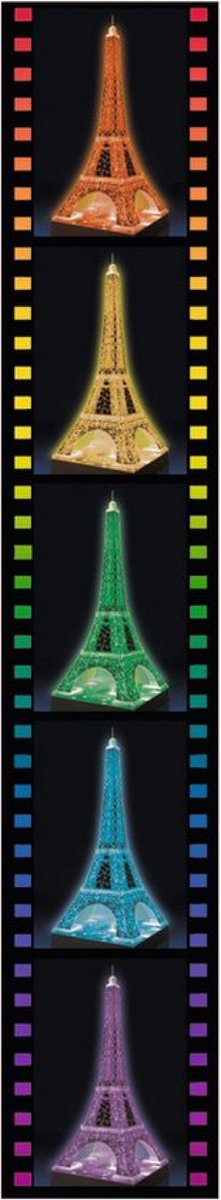 Ravensburger Eiffeltoren bij Nacht 3D Puzzel - 216 Stukjes