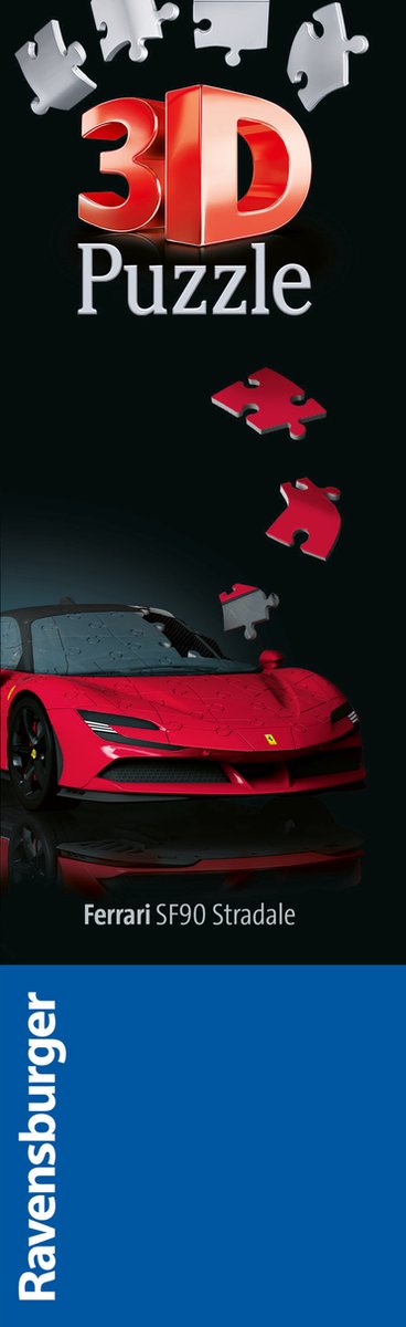 Ravensburger 3D Puzzel Ferrari SF 90 Stradale voor Kinderen & Volwassenen