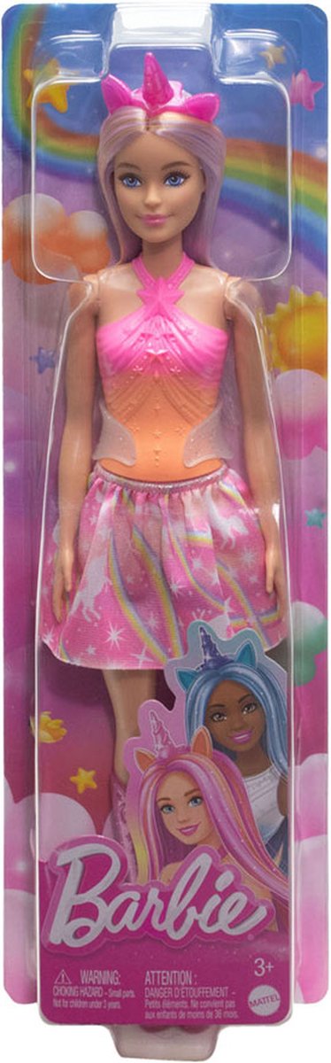 Barbie A Touch of Magic - Roze Eenhoorn Pop