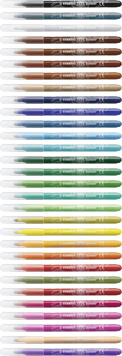 STABILO Power 30-delige Viltstiftenset