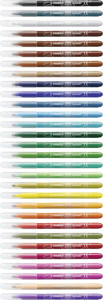STABILO Power 30-delige Viltstiftenset