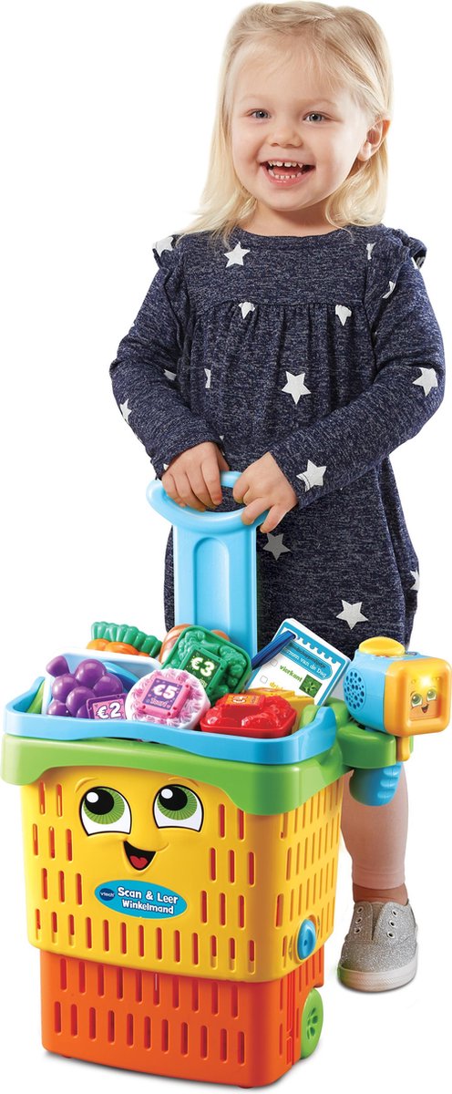 VTech Scan & Leer Winkelmand voor Kinderen