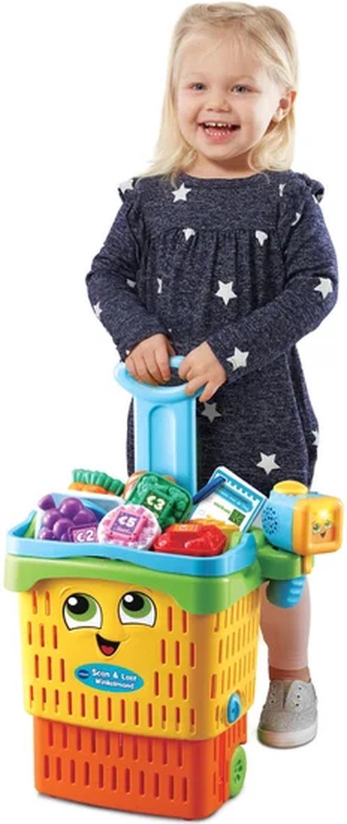 VTech Scan & Leer Winkelmand voor Kinderen