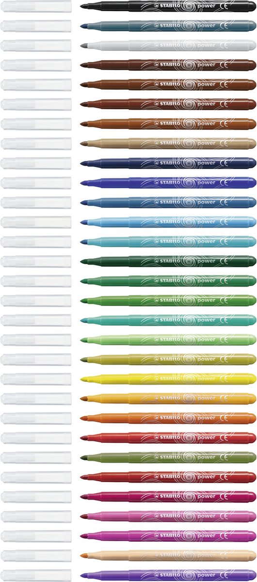 STABILO Power 30-delige Viltstiftenset