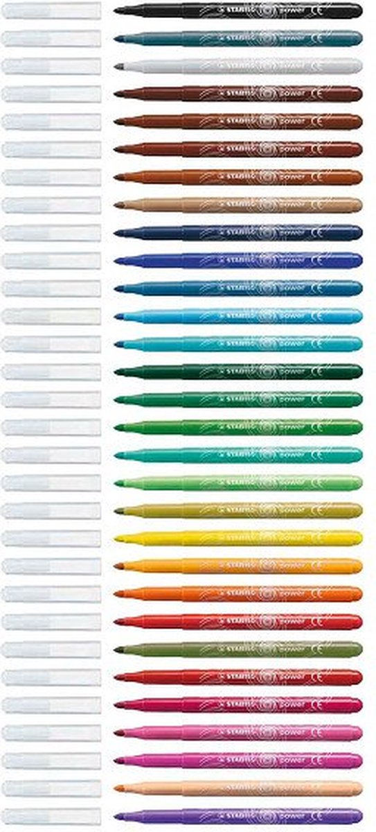 STABILO Power 30-delige Viltstiftenset