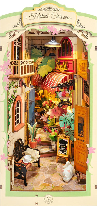 Robotime Coin Floral DIY Miniatuurhuis Kit - TGB09