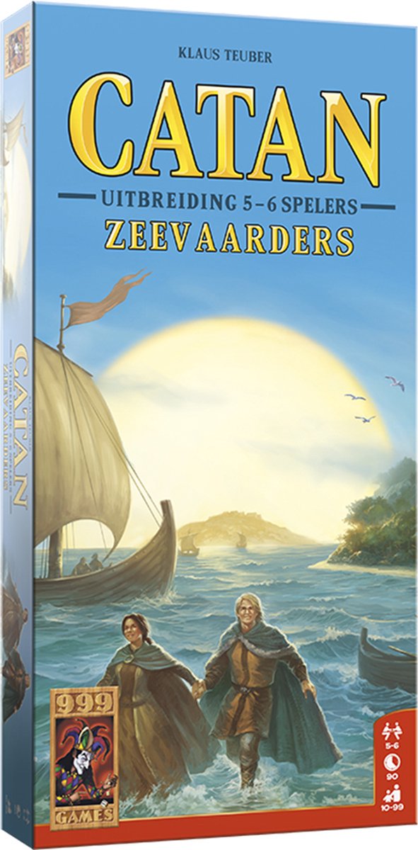 999 Games De Kolonisten van Catan Zeevaarders Uitbreiding 5/6 Spelers