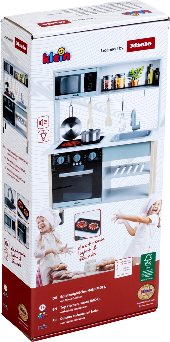 Klein Theo Klein Miele Houten Keuken, Midi