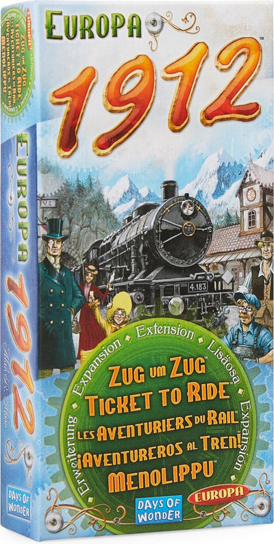 Days of Wonder Ticket to Ride - Europa 1912 Uitbreiding