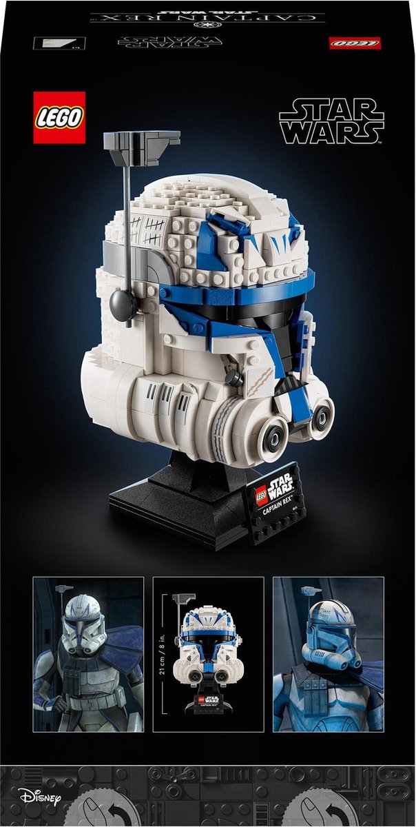 LEGO Star Wars Kapitein Rex Helmmodel - 75349
