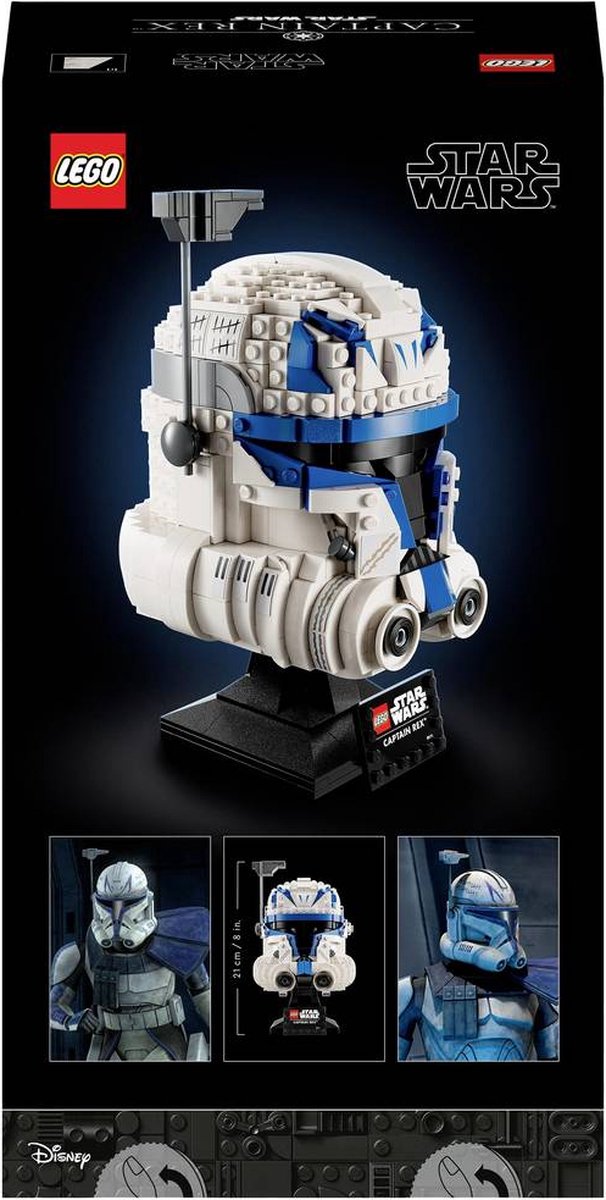 LEGO Star Wars Kapitein Rex Helmmodel - 75349