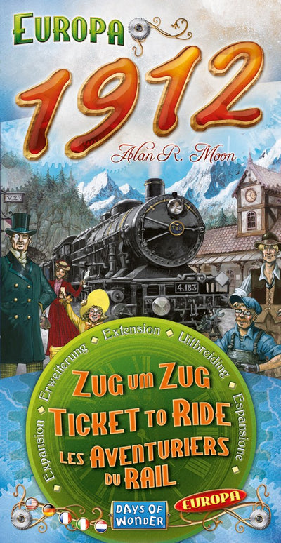 Days of Wonder Ticket to Ride - Europa 1912 Uitbreiding