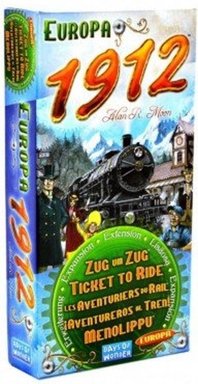 Days of Wonder Ticket to Ride - Europa 1912 Uitbreiding