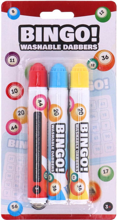 Engelhart Bingo Stiften Set van 3 - Blauw, Geel & Rood - 20 ml