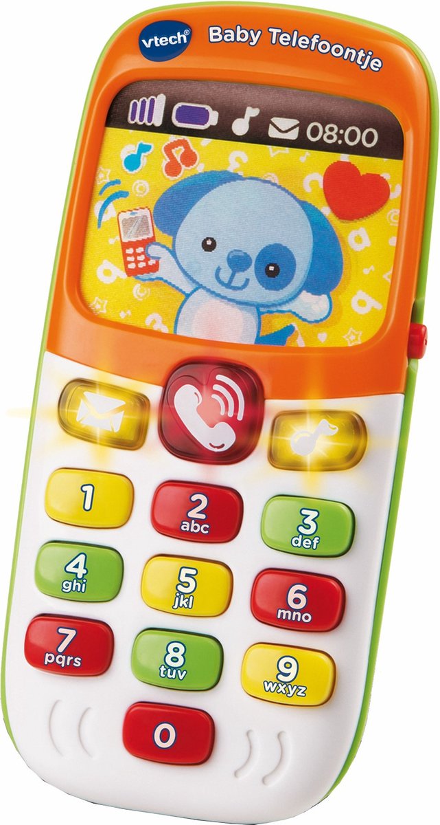 VTech Baby Speeltelefoon met Geluid en Licht
