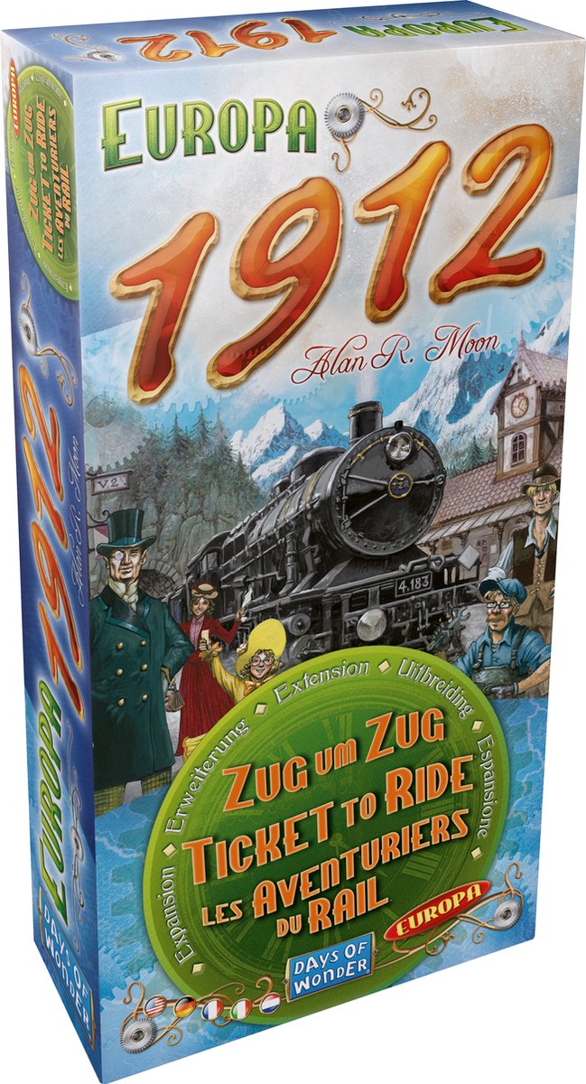Days of Wonder Ticket to Ride - Europa 1912 Uitbreiding