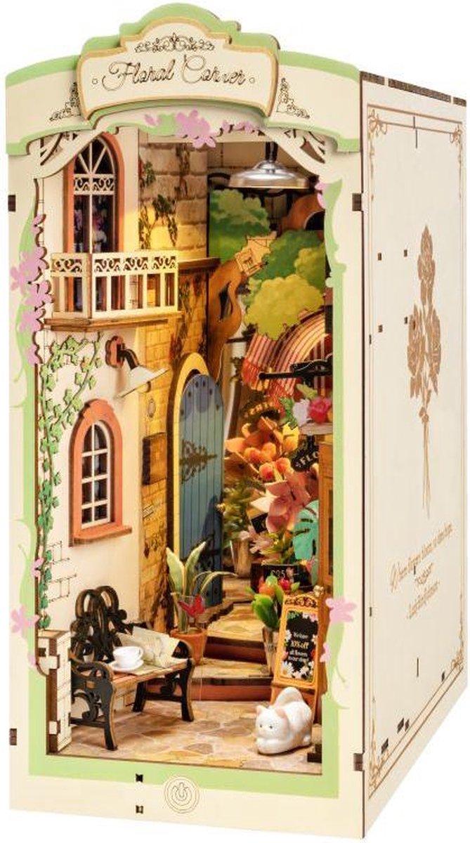 Robotime Coin Floral DIY Miniatuurhuis Kit - TGB09