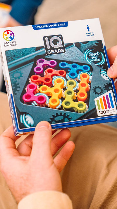 SmartGames IQ Gears - 120 Uitdagende Puzzels