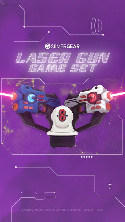 Silvergear Interactieve Lasergame Set met Projector