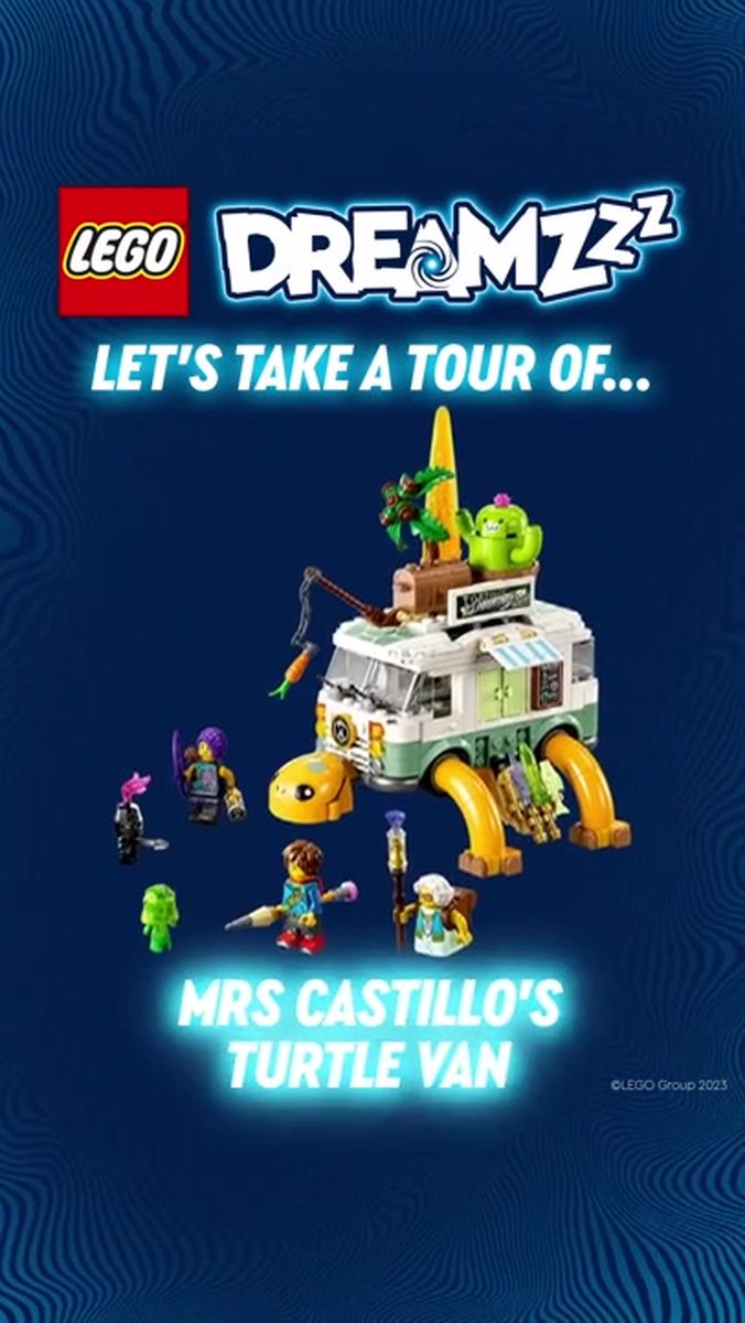 LEGO DREAMZzz Mevrouw Castillo's Schildpad Camping Set - 71456