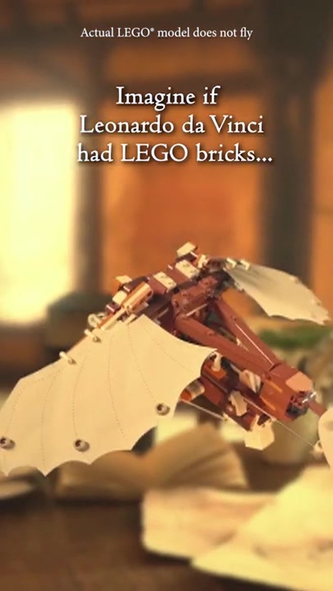 LEGO Icons Leonardo da Vinci's Vliegende Machine - 10363