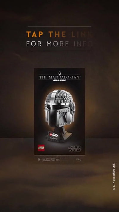 LEGO Star Wars Mandalorian Helm - 75328