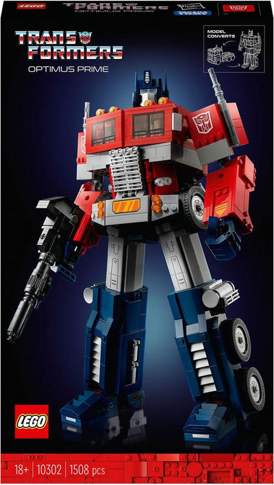LEGO ICONS 10302 Optimus Prime Transformer Bouwset