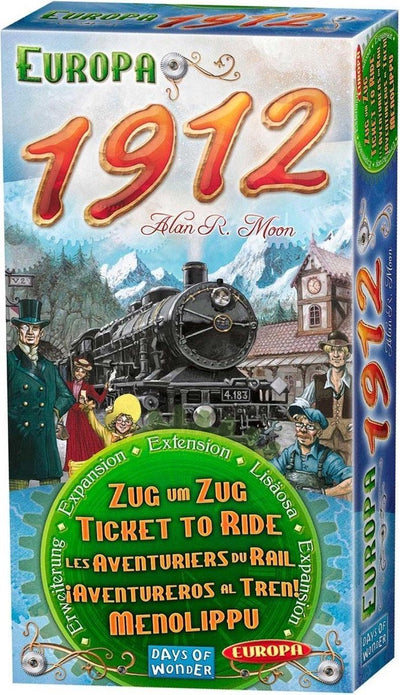 Days of Wonder Ticket to Ride - Europa 1912 Uitbreiding
