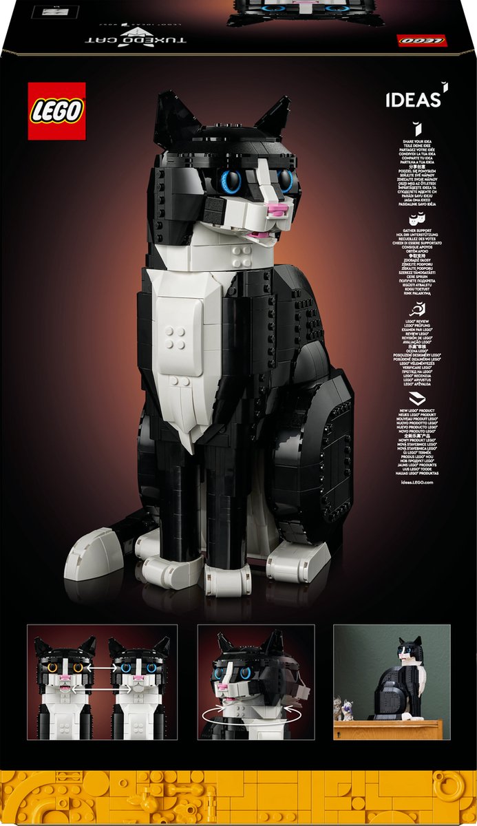 LEGO Ideas Zwart-witte Chat Creaties - 21349