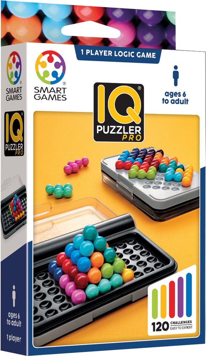 SmartGames IQ Puzzler Pro - Compacte Denkpuzzel