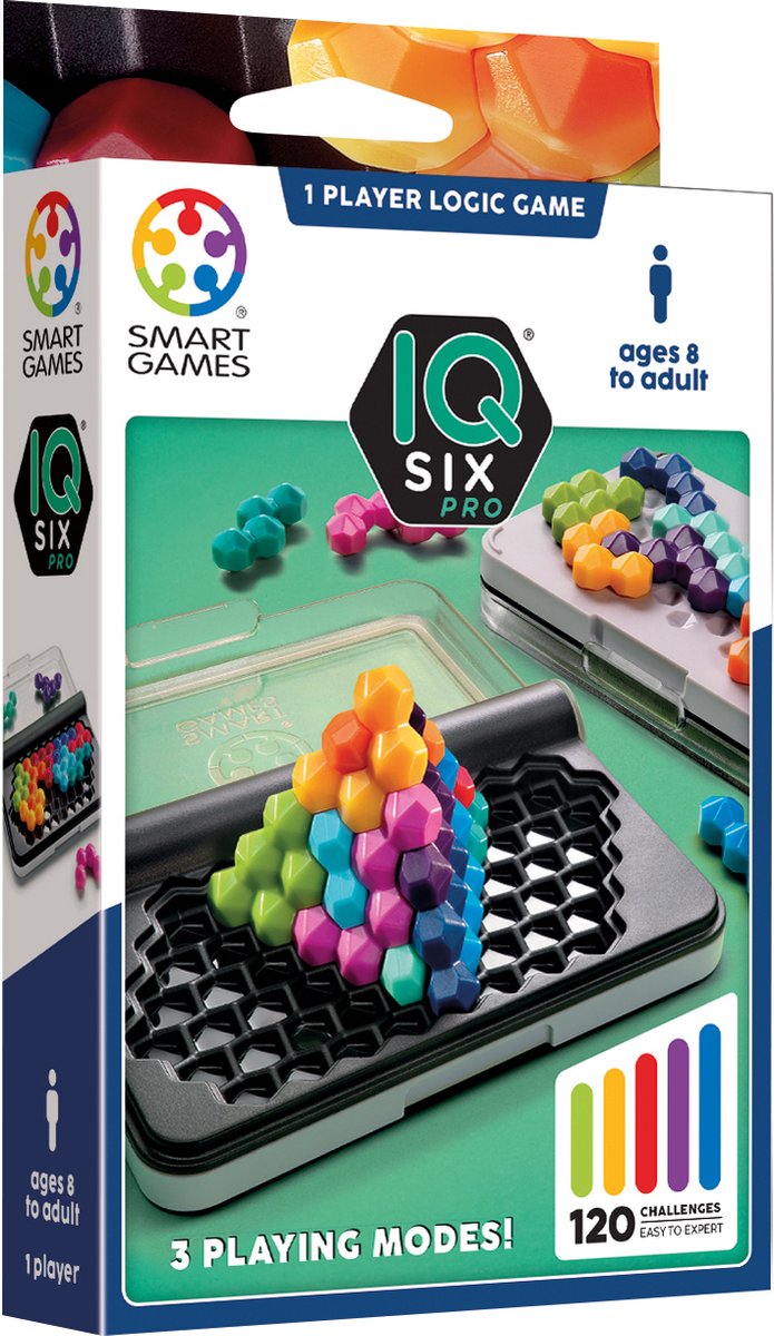 SmartGames IQ Six Pro - Uitdagende Puzzeluitdaging