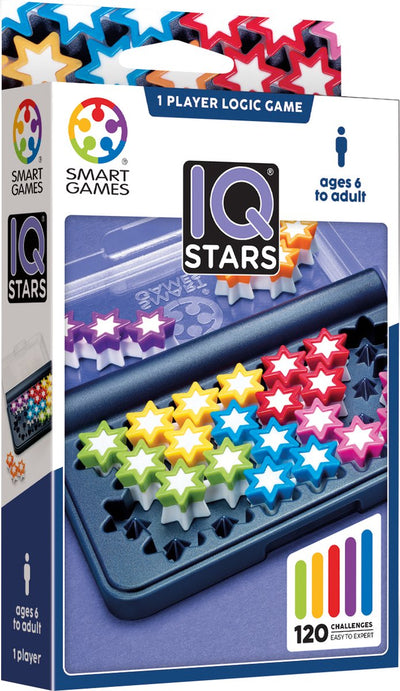 SmartGames IQ Stars - Compact Puzzelspel voor Slimme Breinen