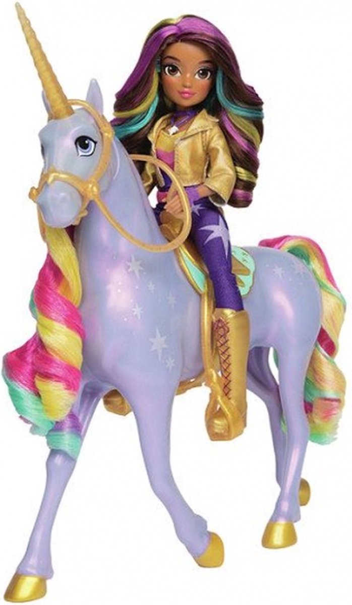Unicorn Academy Sophia & Regenboog Wildstar Pop met Interactieve Eenhoorn