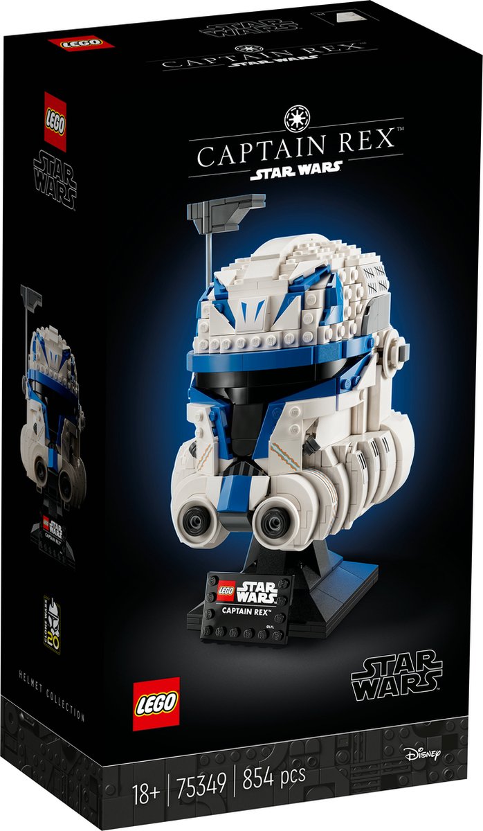 LEGO Star Wars Kapitein Rex Helmmodel - 75349